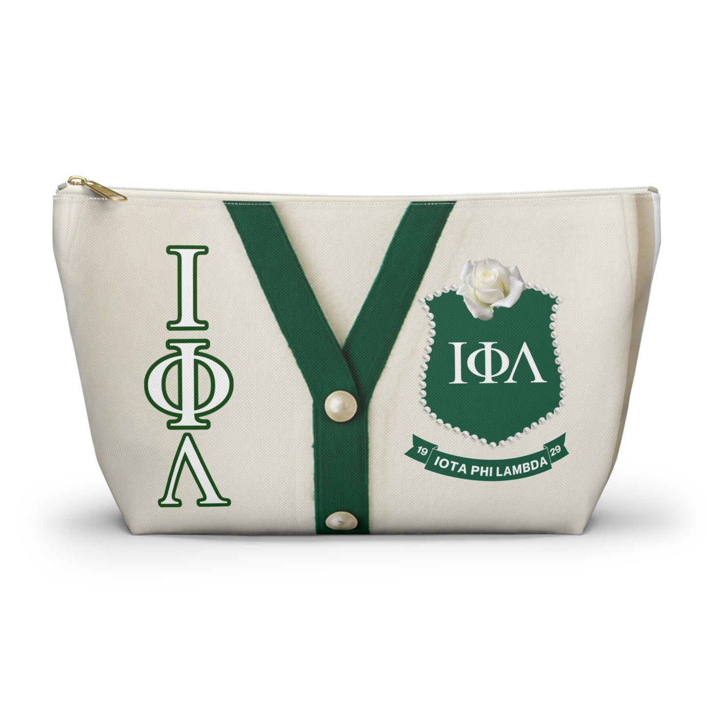 Iota Phi Lambda Sorority Accessory Pouch w T-bottom
