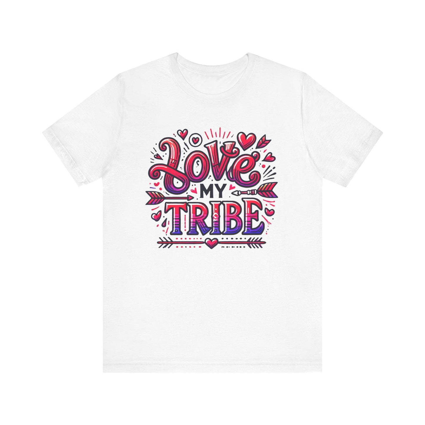 Love My Tribe Colorful Tee