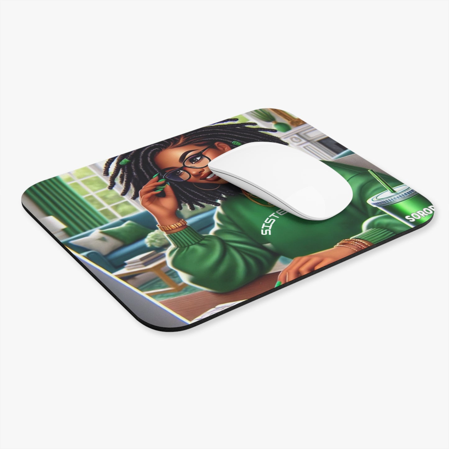 SISTERHOOD Mousepad – Stylish Desk Decor for Powerful Women