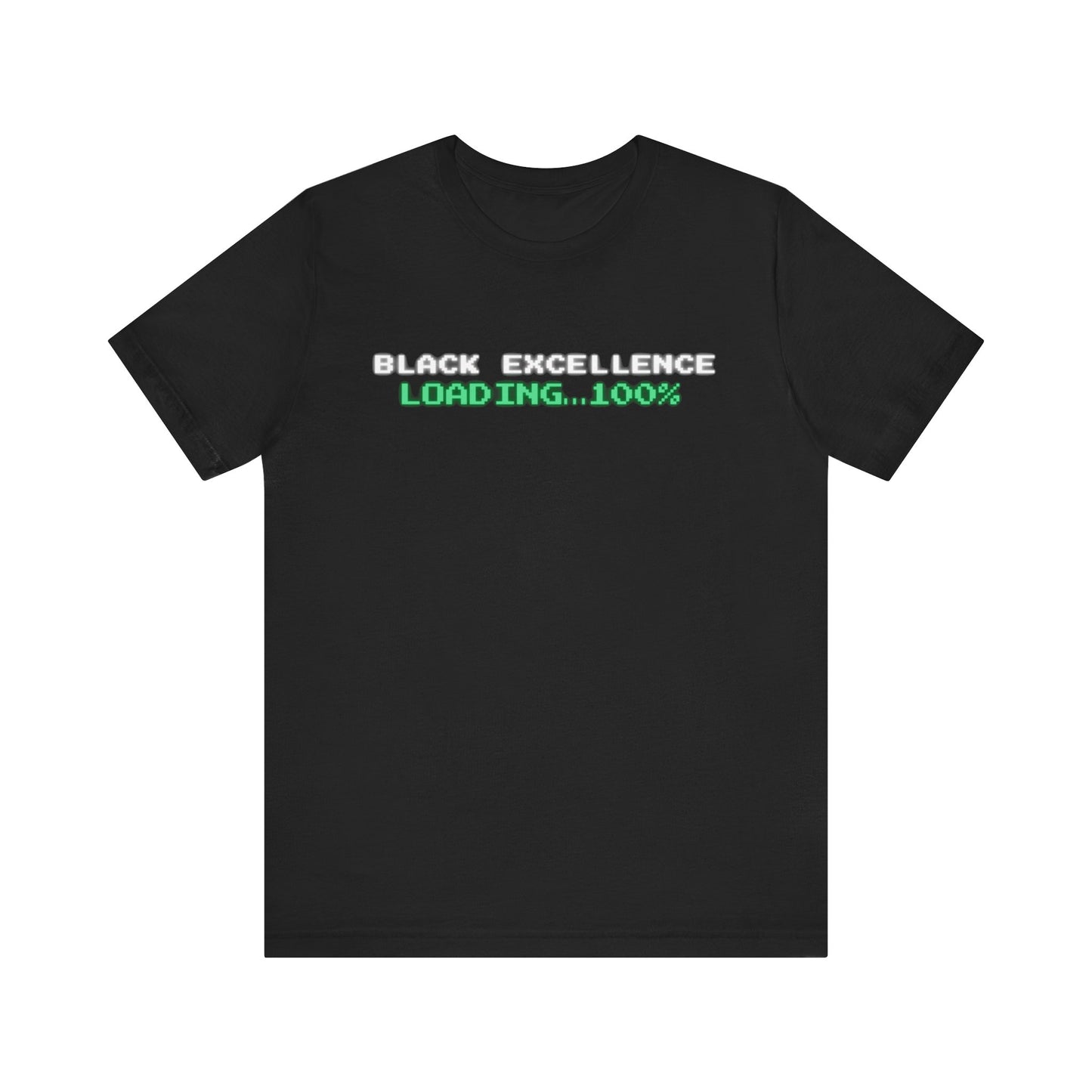 ⚡ Black Excellence: No Limits, No Pauses Tee