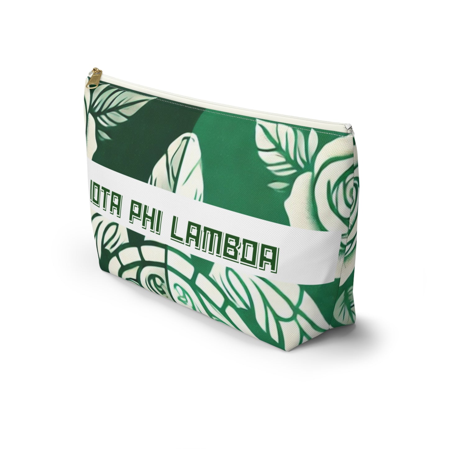 Stylish Iota Phi Lambda Accessory Pouch w T-bottom