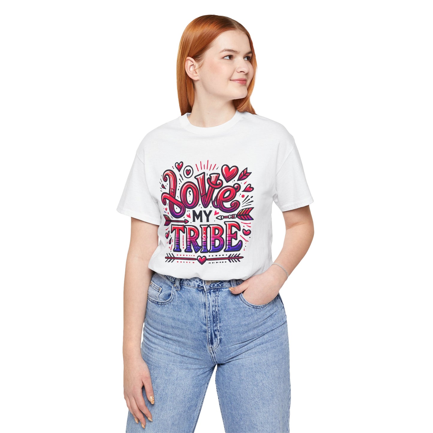 Love My Tribe Colorful Tee