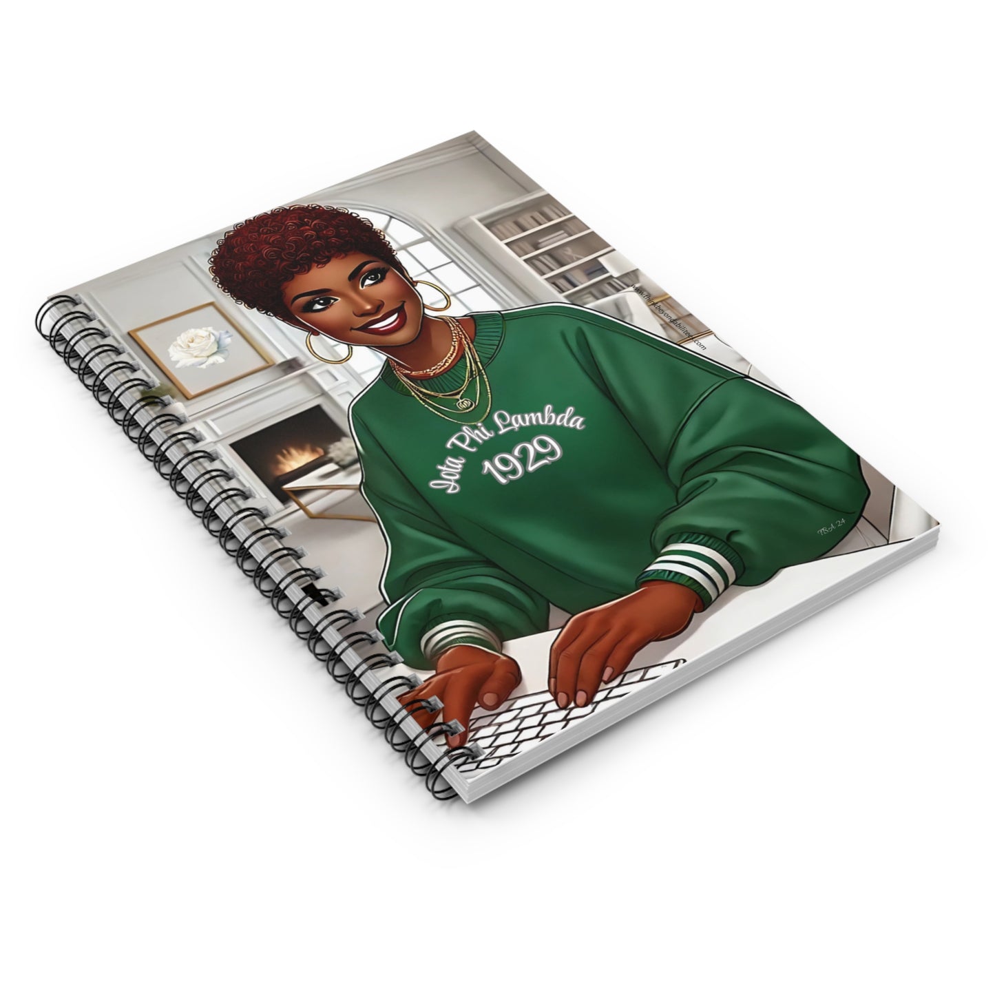 Iota Phi Lambda Sisterhood: Strong and Proud Since 1929 Spiral Notebook - Ruled Line