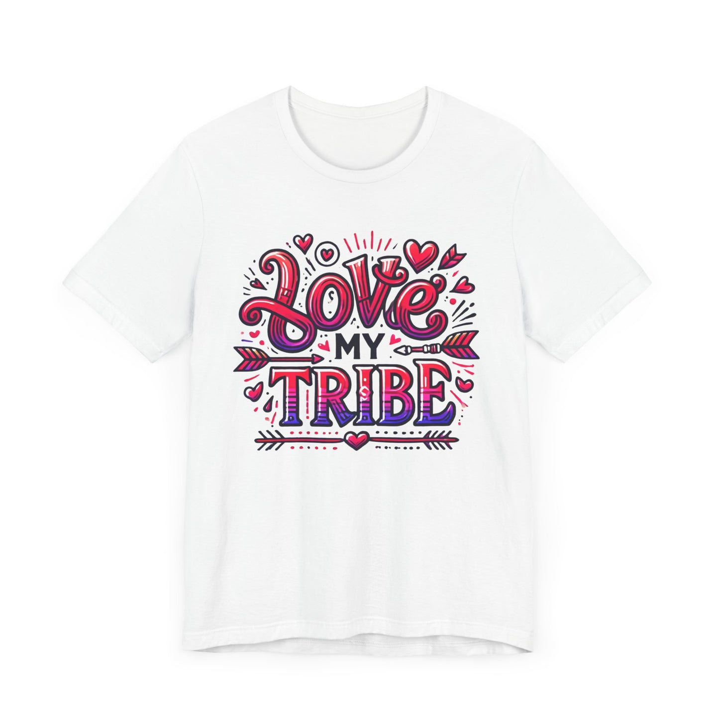 Love My Tribe Colorful Tee