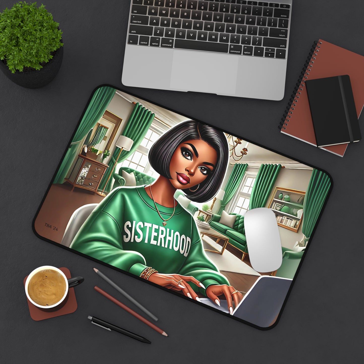 Confident and Connected: The Power of Sisterhood Desk Mat