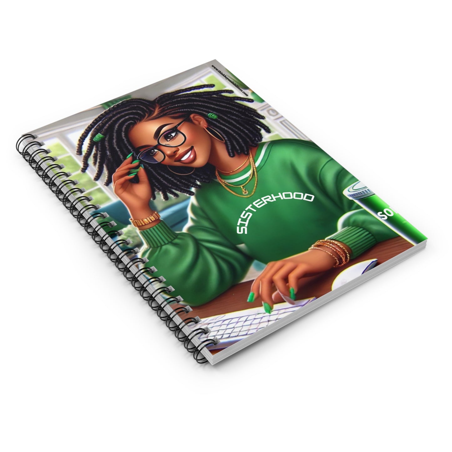 Sisterhood Spiral Notebook – For Women Who Slay & Plan