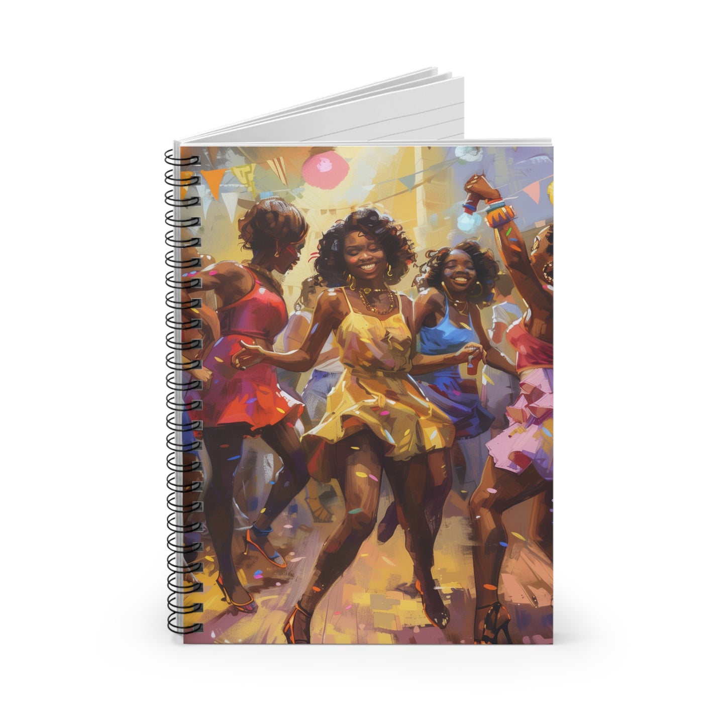 Rhythm & Joy Spiral Notebook - Ruled Line