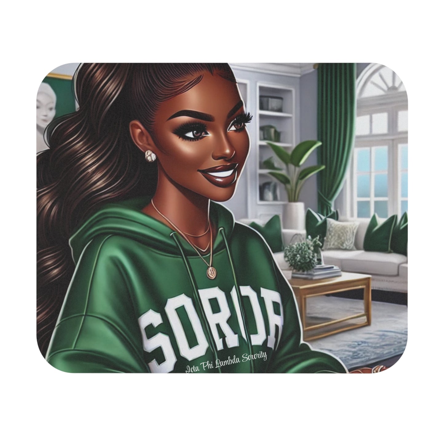 Sorority Sisterhood and Confidence Mouse Pad (Rectangle)