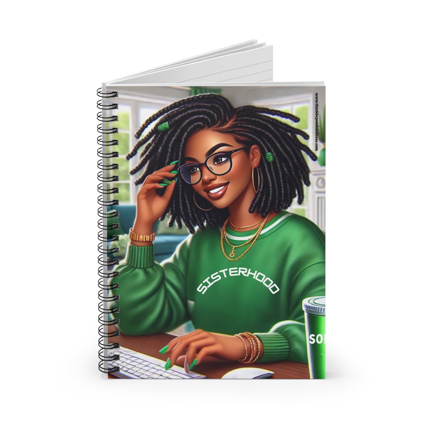 Sisterhood Spiral Notebook – For Women Who Slay & Plan