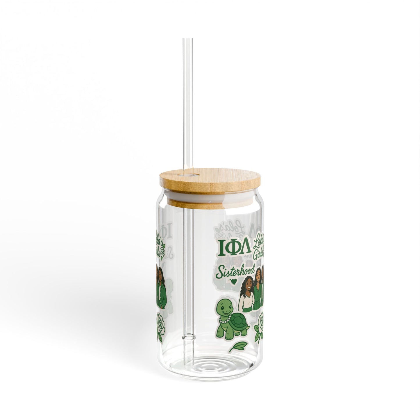 Lovely Girls Iota Sipper Glass – Sisterhood Starts Early