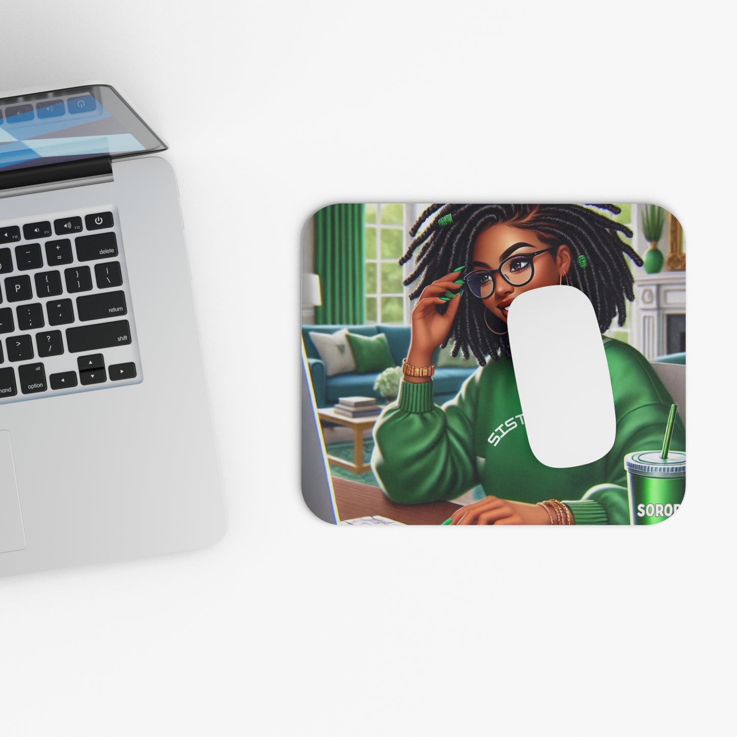 SISTERHOOD Mousepad – Stylish Desk Decor for Powerful Women