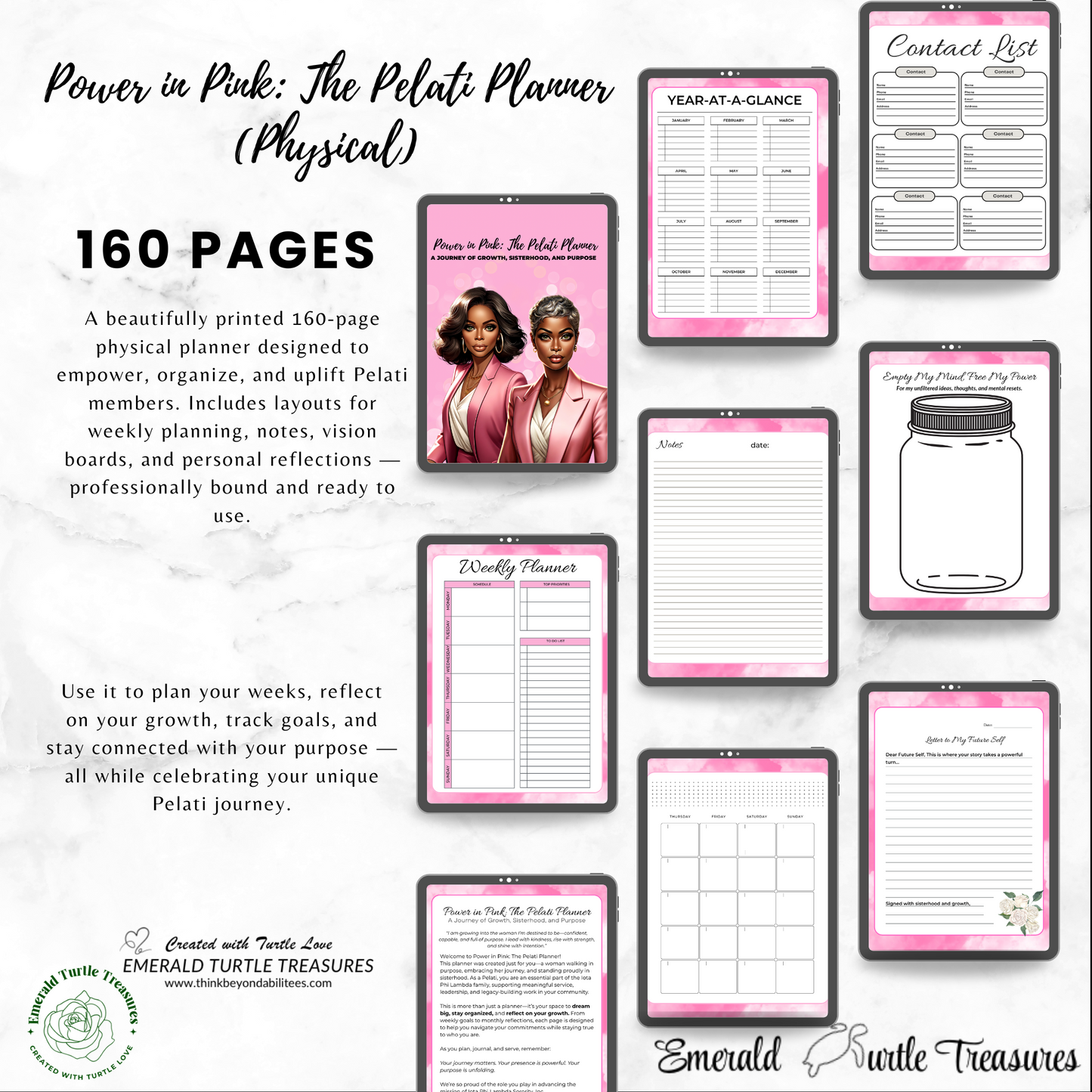 Power in Pink: The Pelati Planner