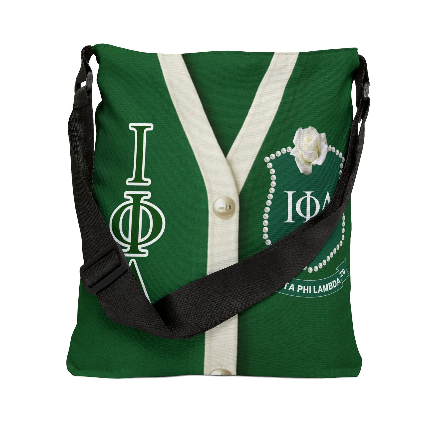 Iota Phi Lambda Adjustable Tote Bag (AOP)