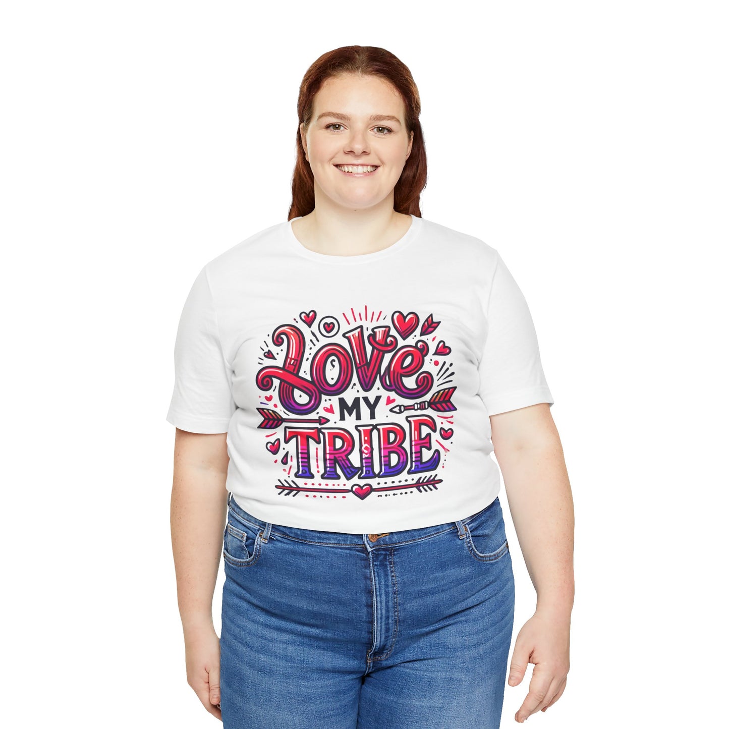 Love My Tribe Colorful Tee