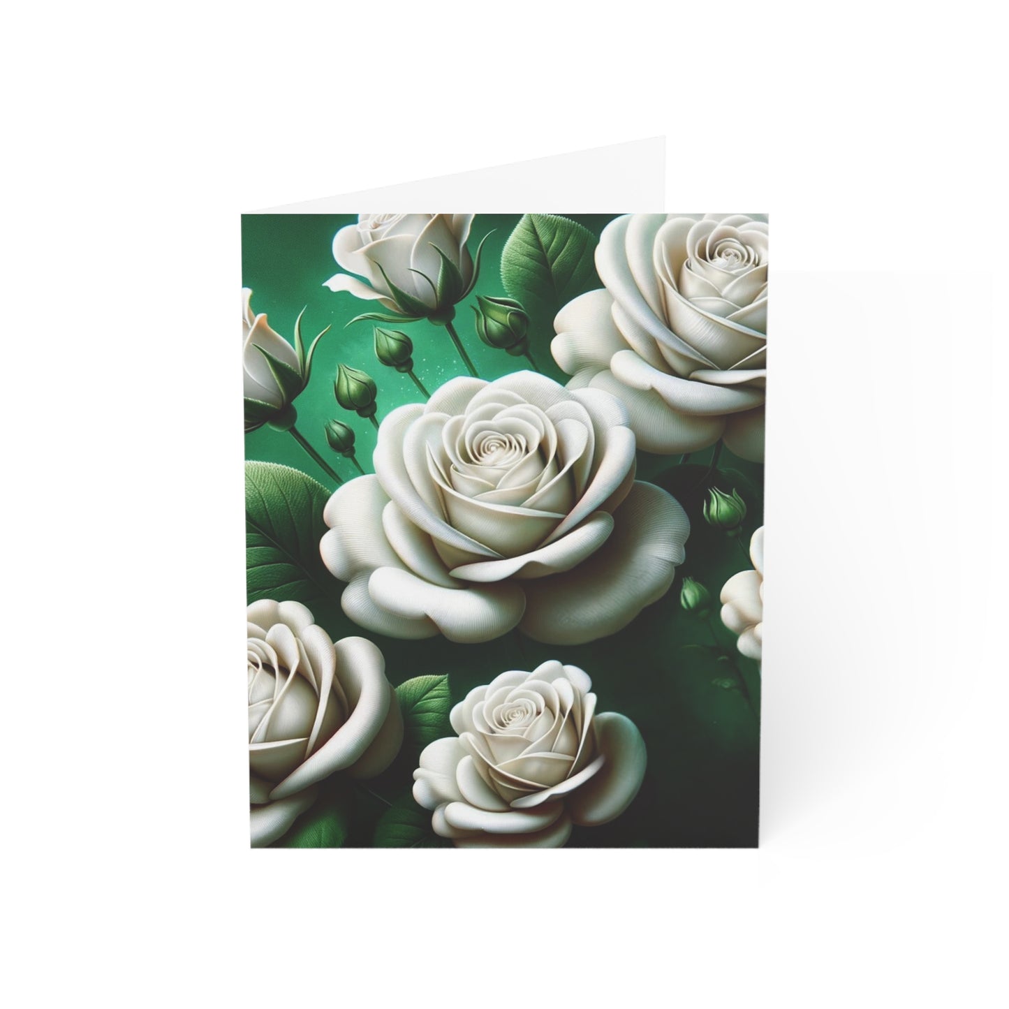 Finding Strength in Every Bloom Greeting Card (blank inside)