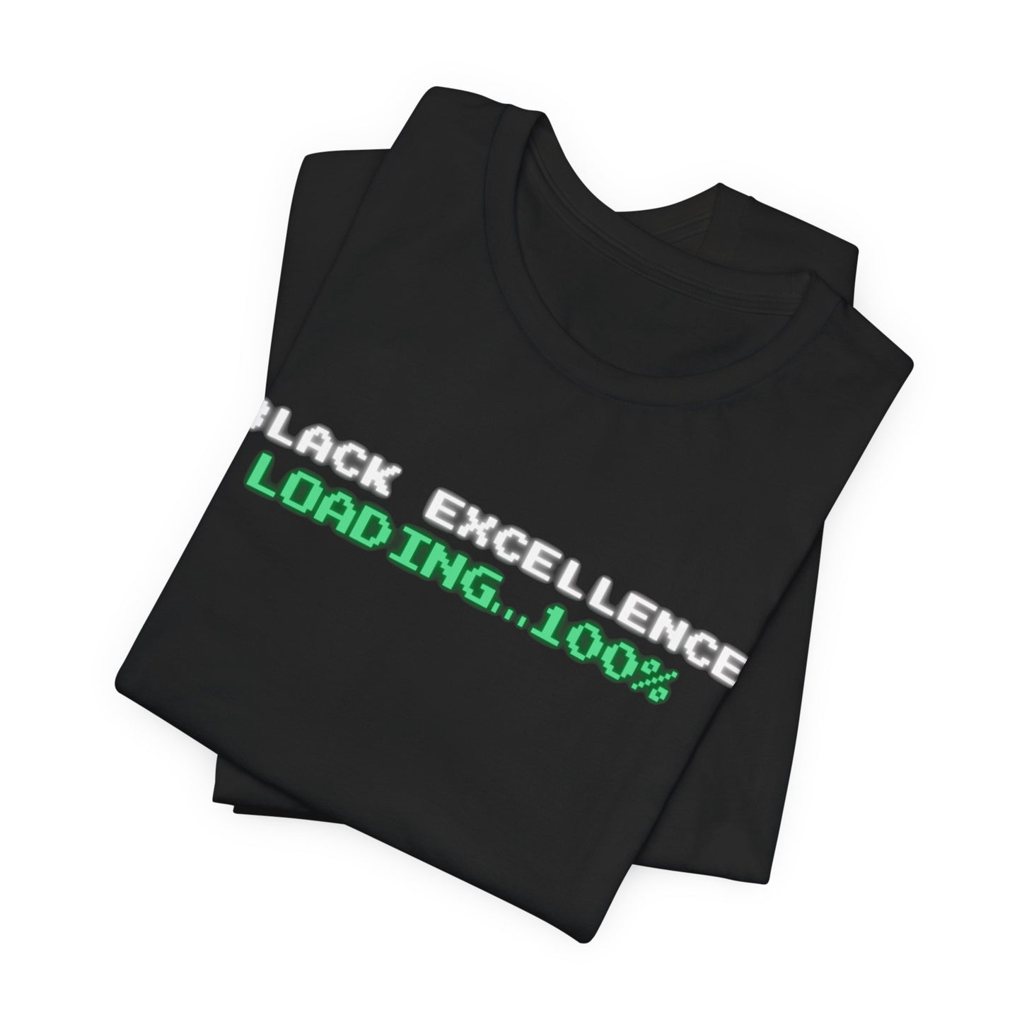 ⚡ Black Excellence: No Limits, No Pauses Tee