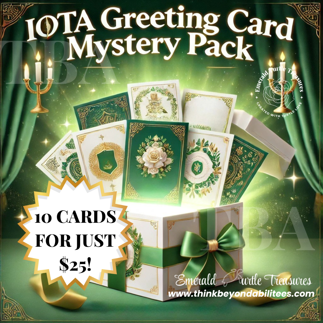 IOTA Greeting Card Mystery Pack – 10 Cards for Just $25!