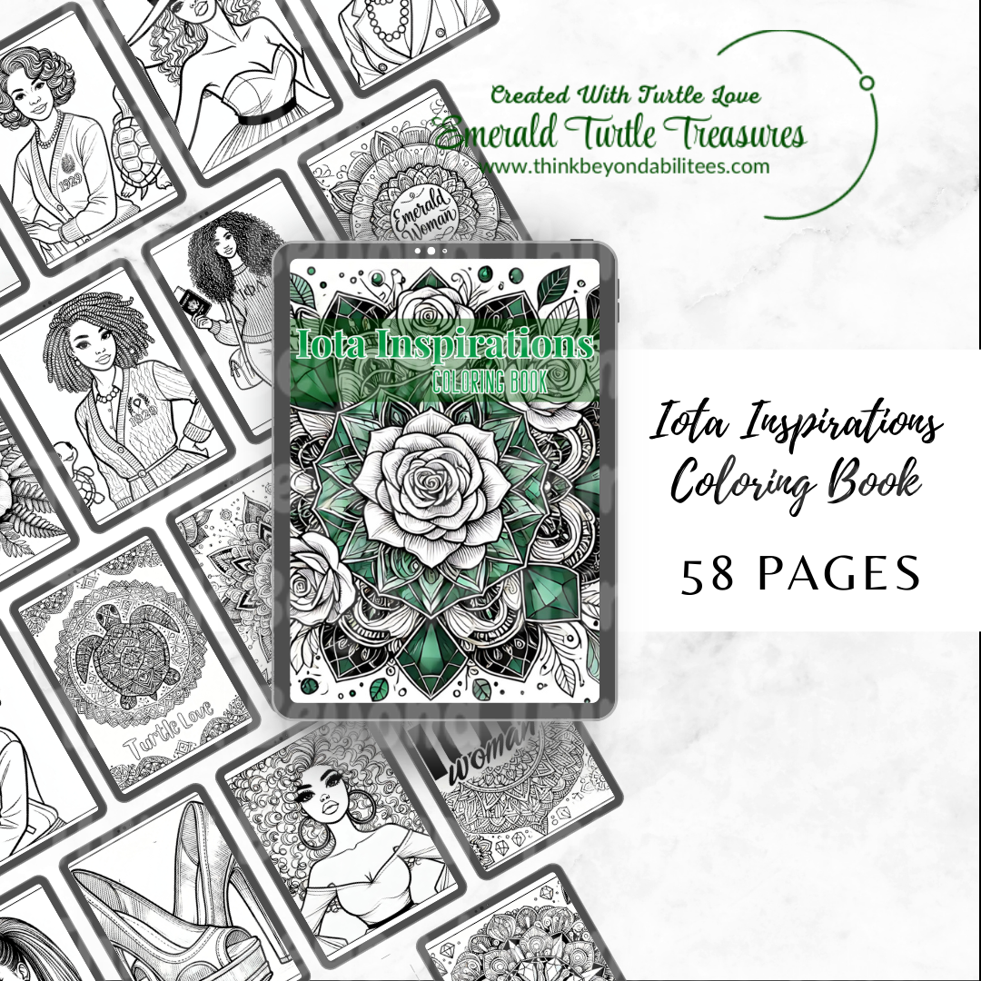 Iota Inspirations Coloring Book