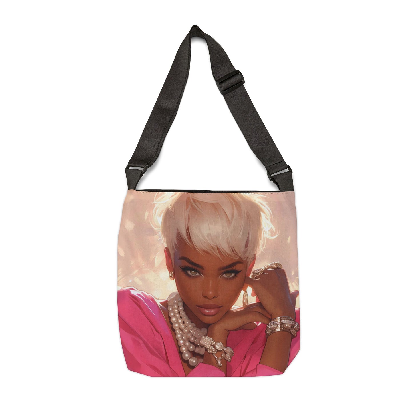 Embrace Your Elegance Adjustable Tote Bag (AOP)