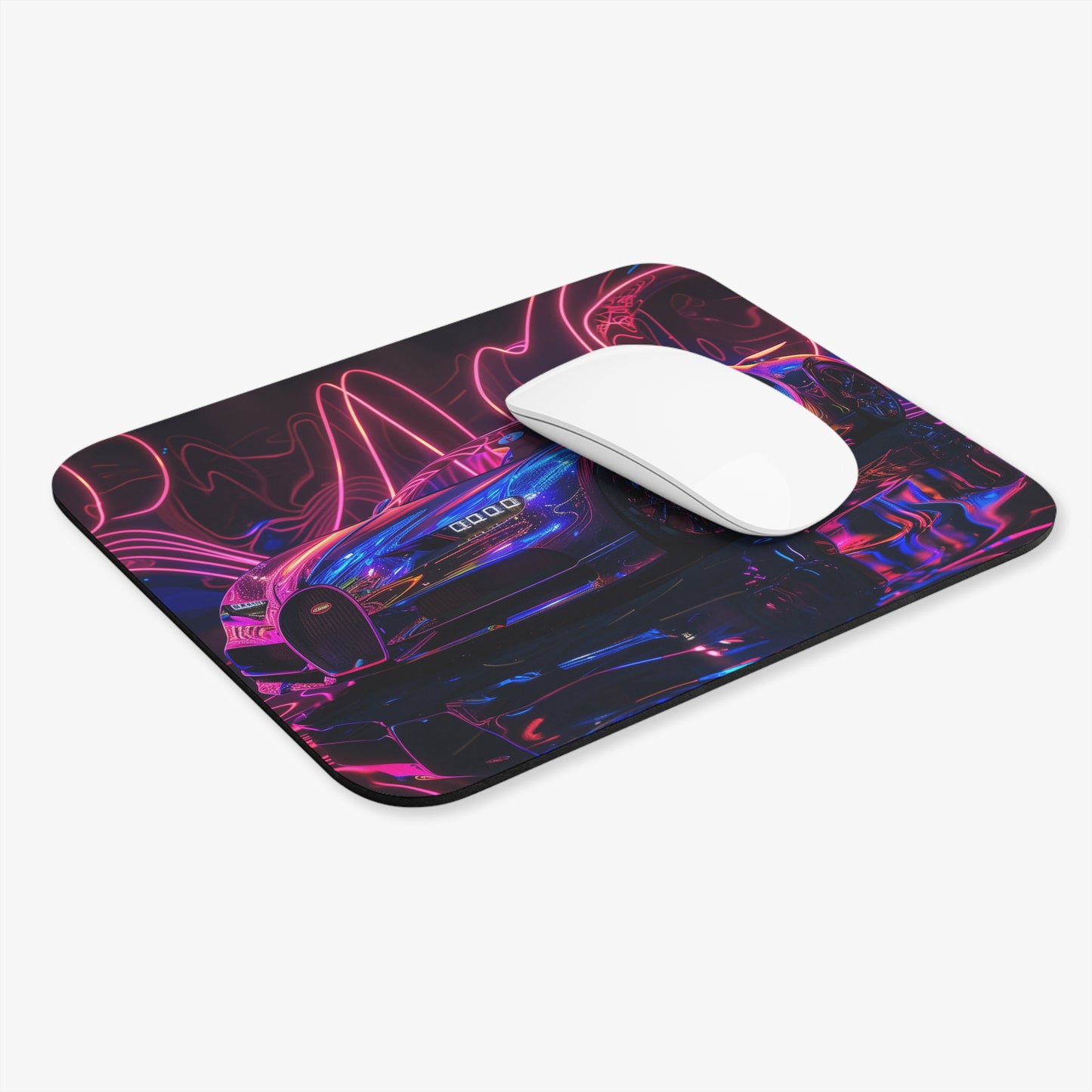 Neon Velocity Mouse Pad (Rectangle)