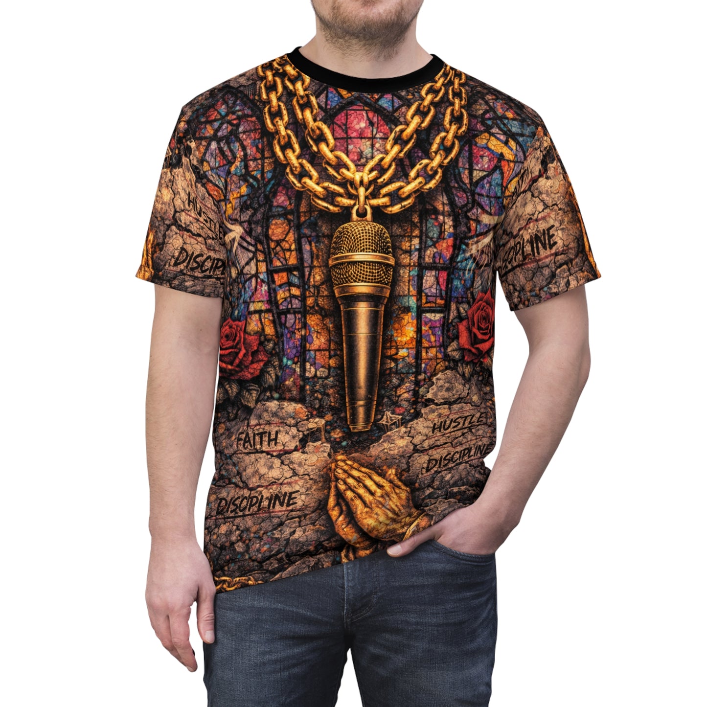 Faith & Hustle Streetwear Tee