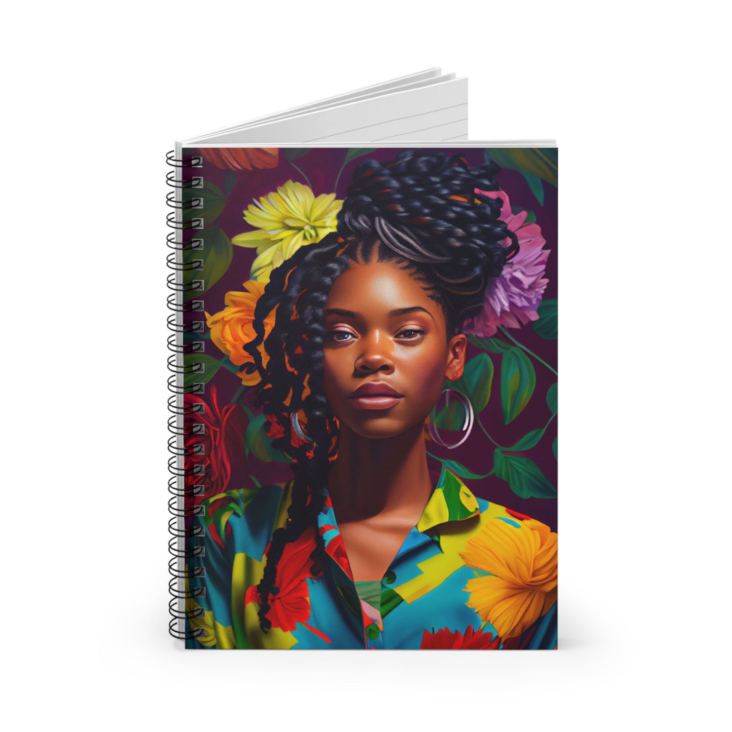 Vibrant Spirit Spiral Notebook - Ruled Line