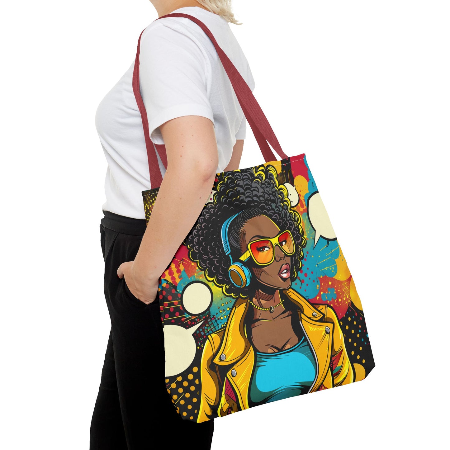 Bold, Colorful Tote Bag (AOP)