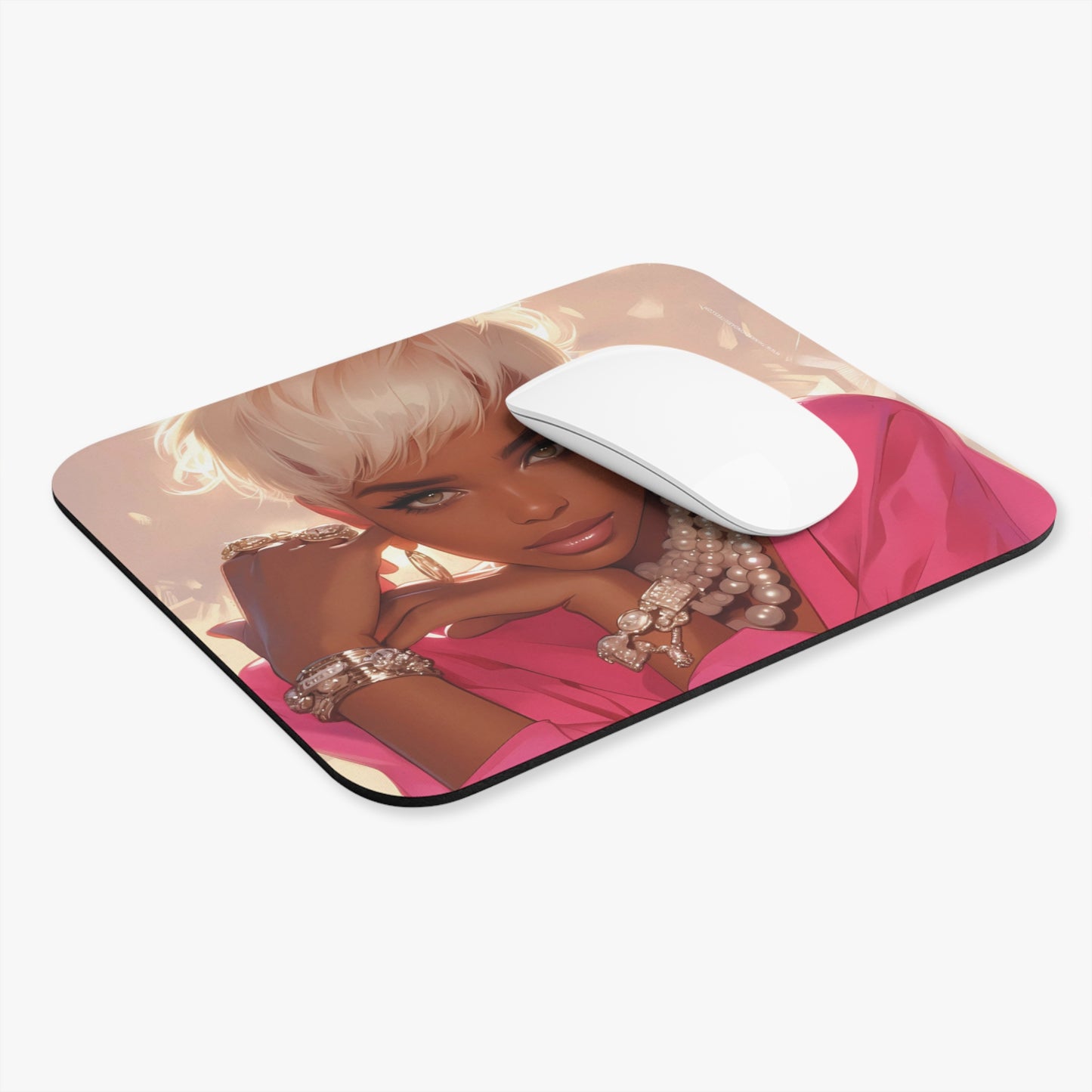 Embrace Your Elegance - The Bold & Beautiful Look Mouse Pad (Rectangle)