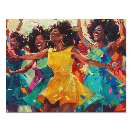 Vibrant Celebration Jigsaw Puzzle (252-Piece)