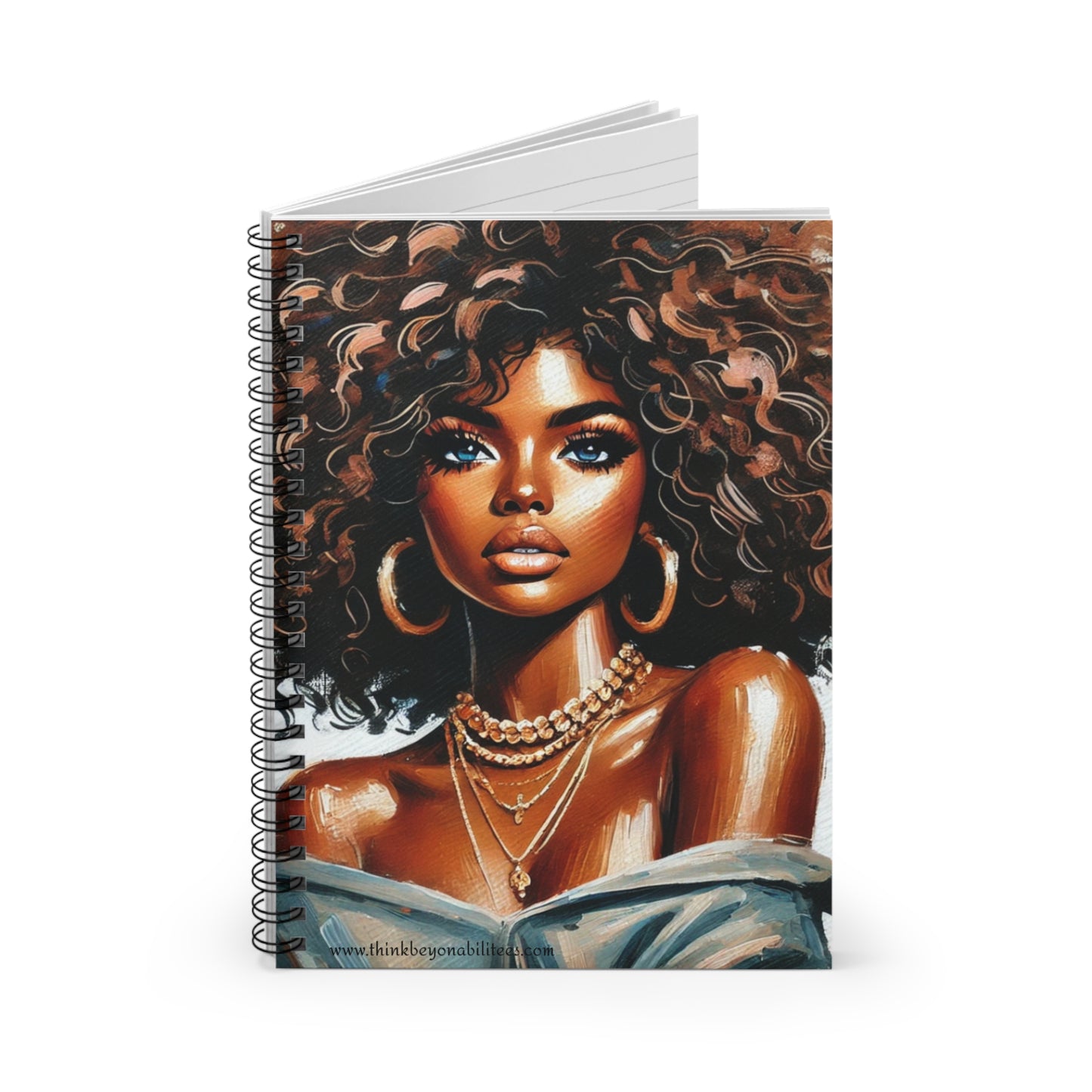 Fierce Elegance Spiral Notebook - Ruled Line