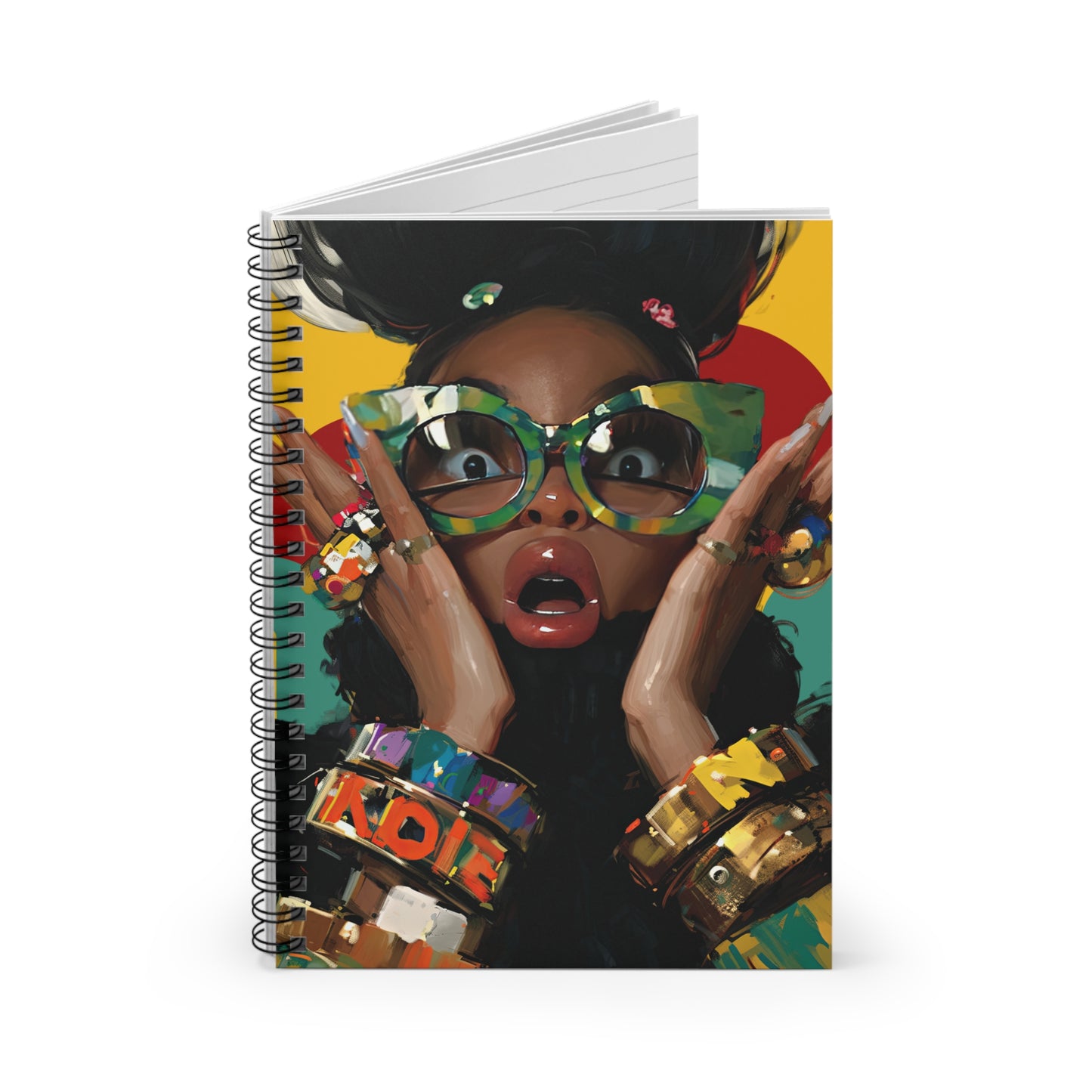 Surprise & Style Spiral Notebook - Ruled Line