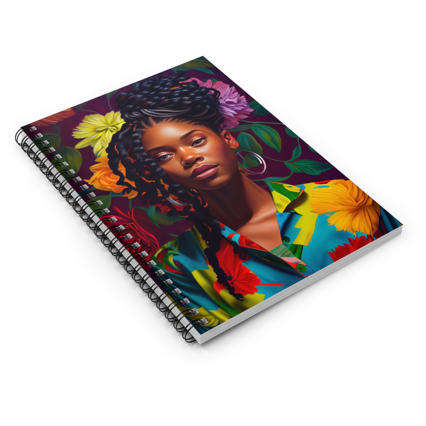 Vibrant Spirit Spiral Notebook - Ruled Line