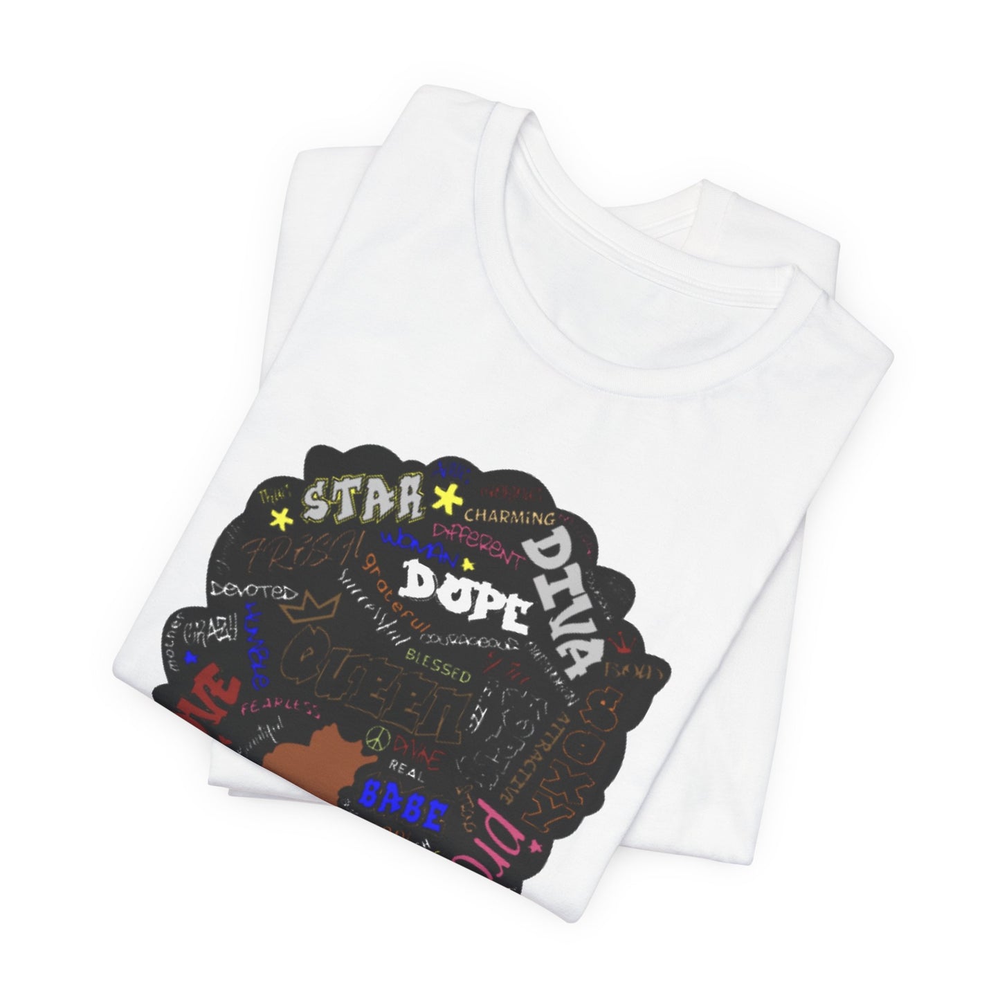 Women's Empowerment Word Art T-Shirt