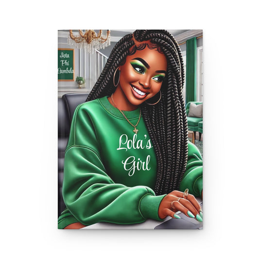 Lola’s Girl: Embracing Confidence and Positivity Hardcover Journal Matte