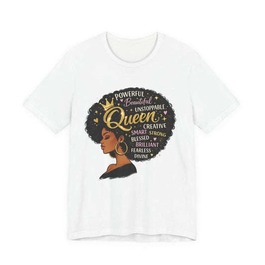 Queen Word Art T-Shirt