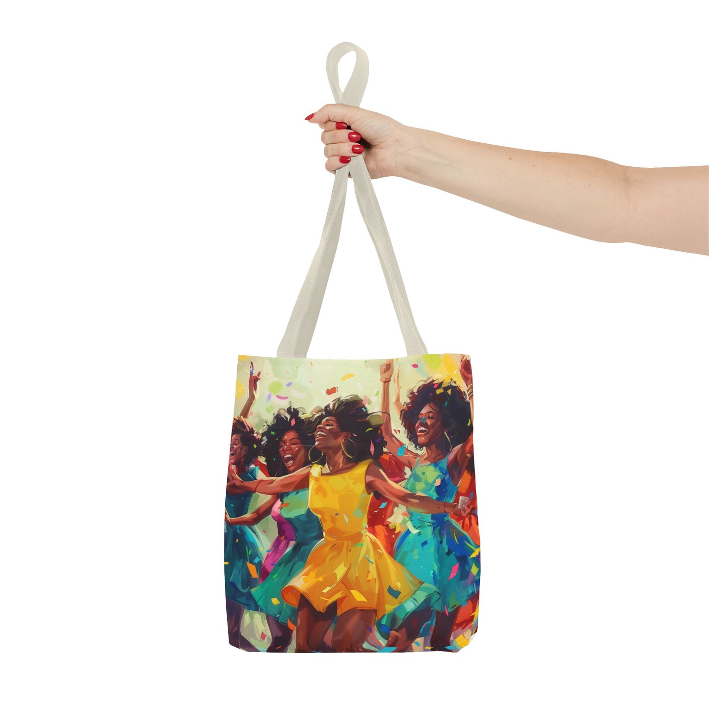 Vibrant Celebration Tote Bag (AOP)