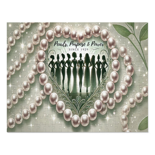 Pearls, Purpose & Power – Iota Phi Lambda Inspired Jigsaw Puzzle with Tin