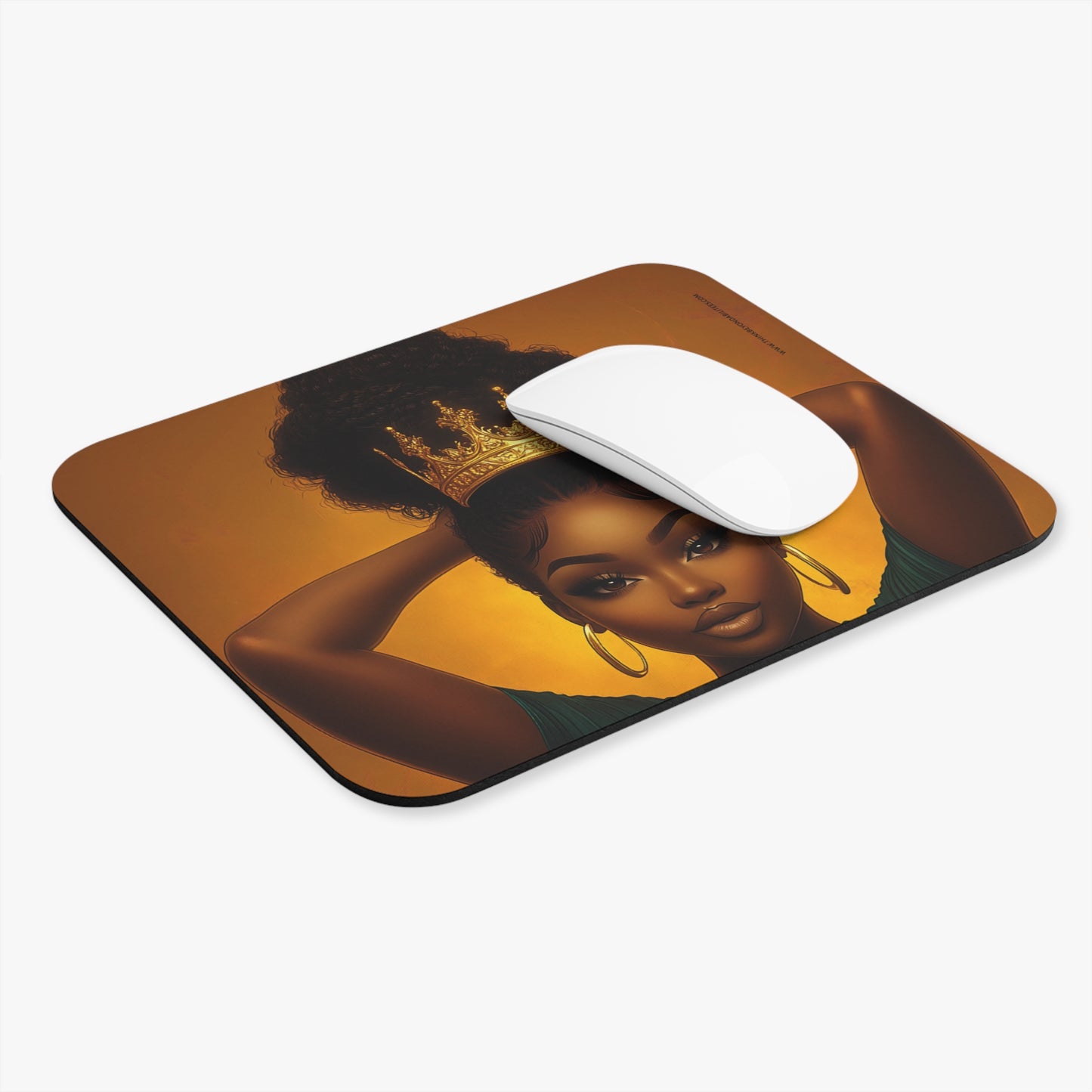 Embrace Your Royalty – Wear Your Crown Proudly Mouse Pad (Rectangle)