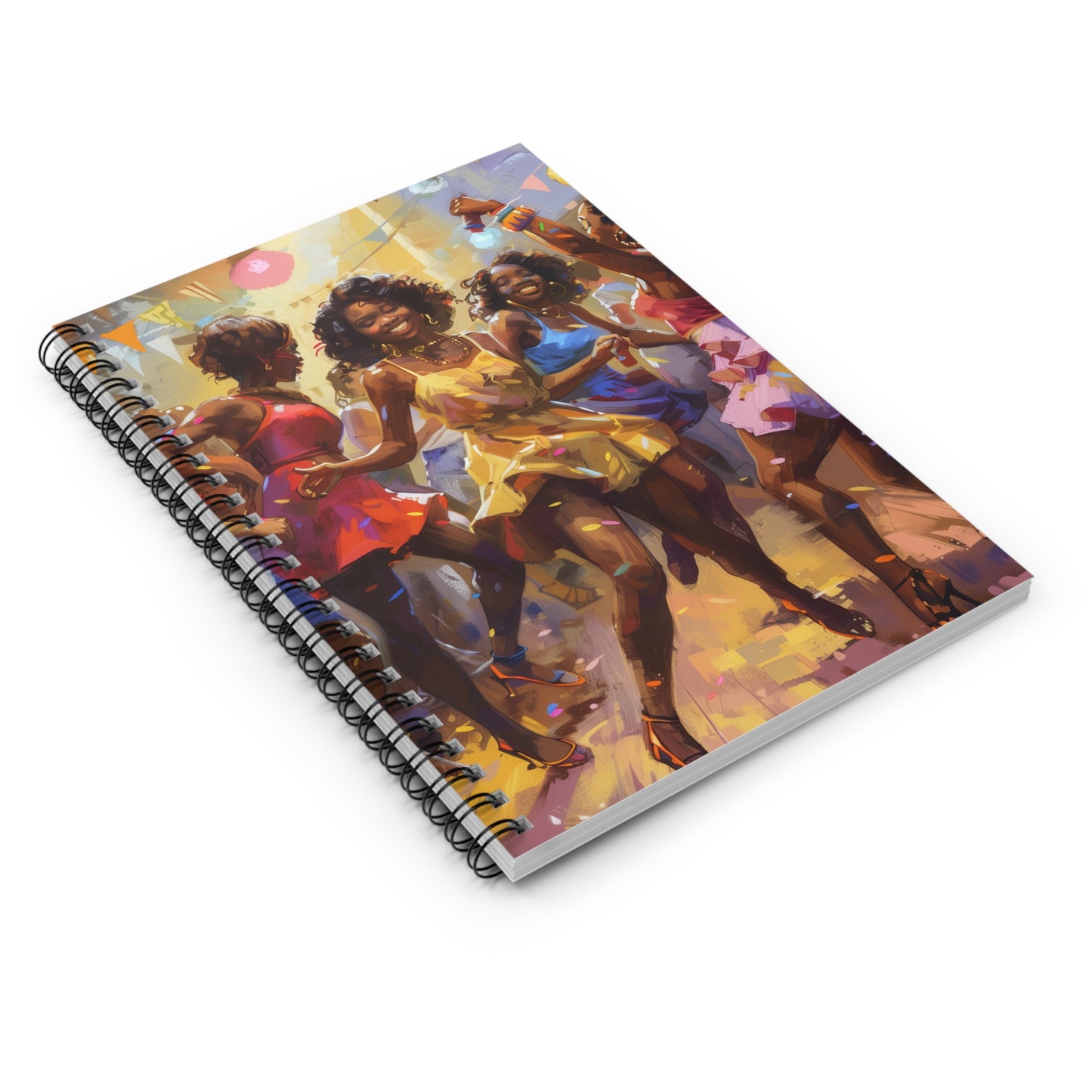 Rhythm & Joy Spiral Notebook - Ruled Line