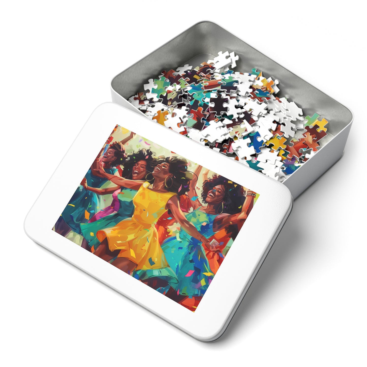 Vibrant Celebration Jigsaw Puzzle (252-Piece)