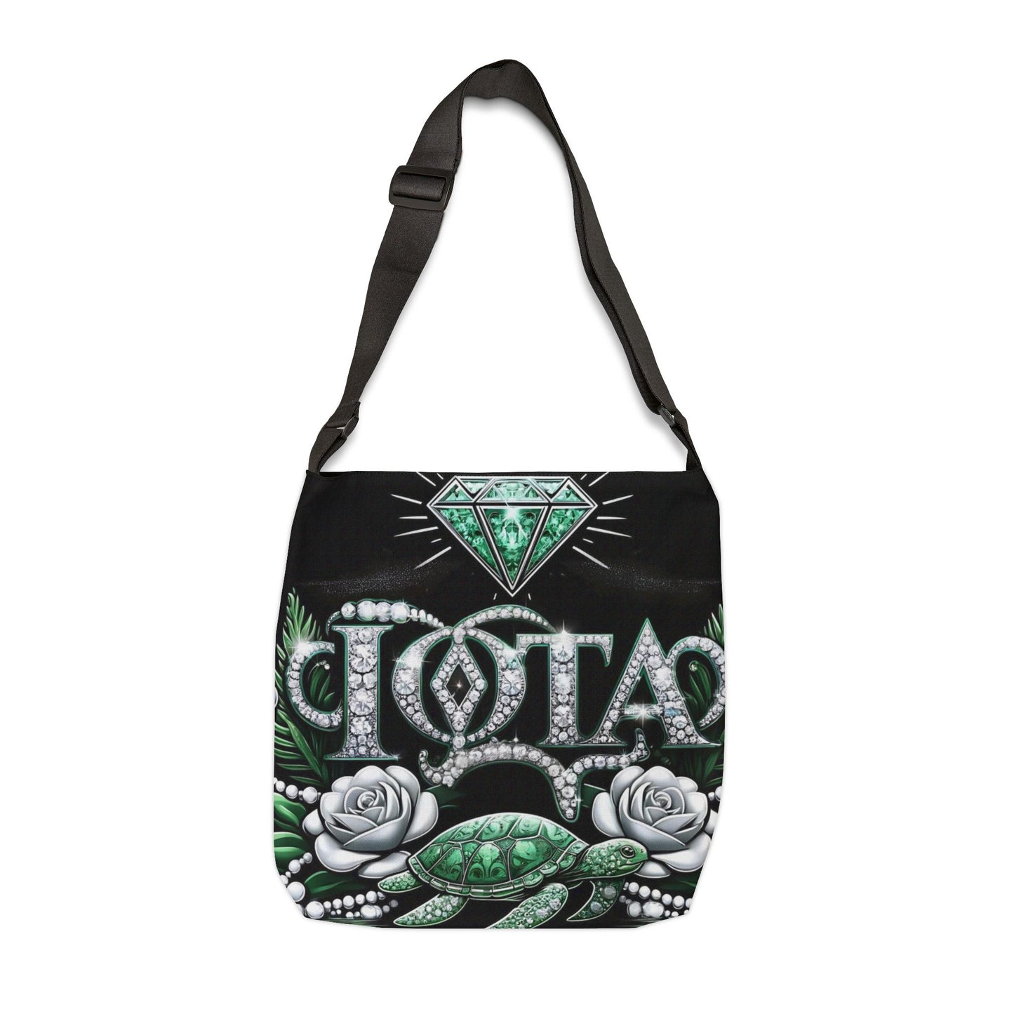 Sorority Style: Iota Pride with a Bold Design Adjustable Tote Bag (AOP)