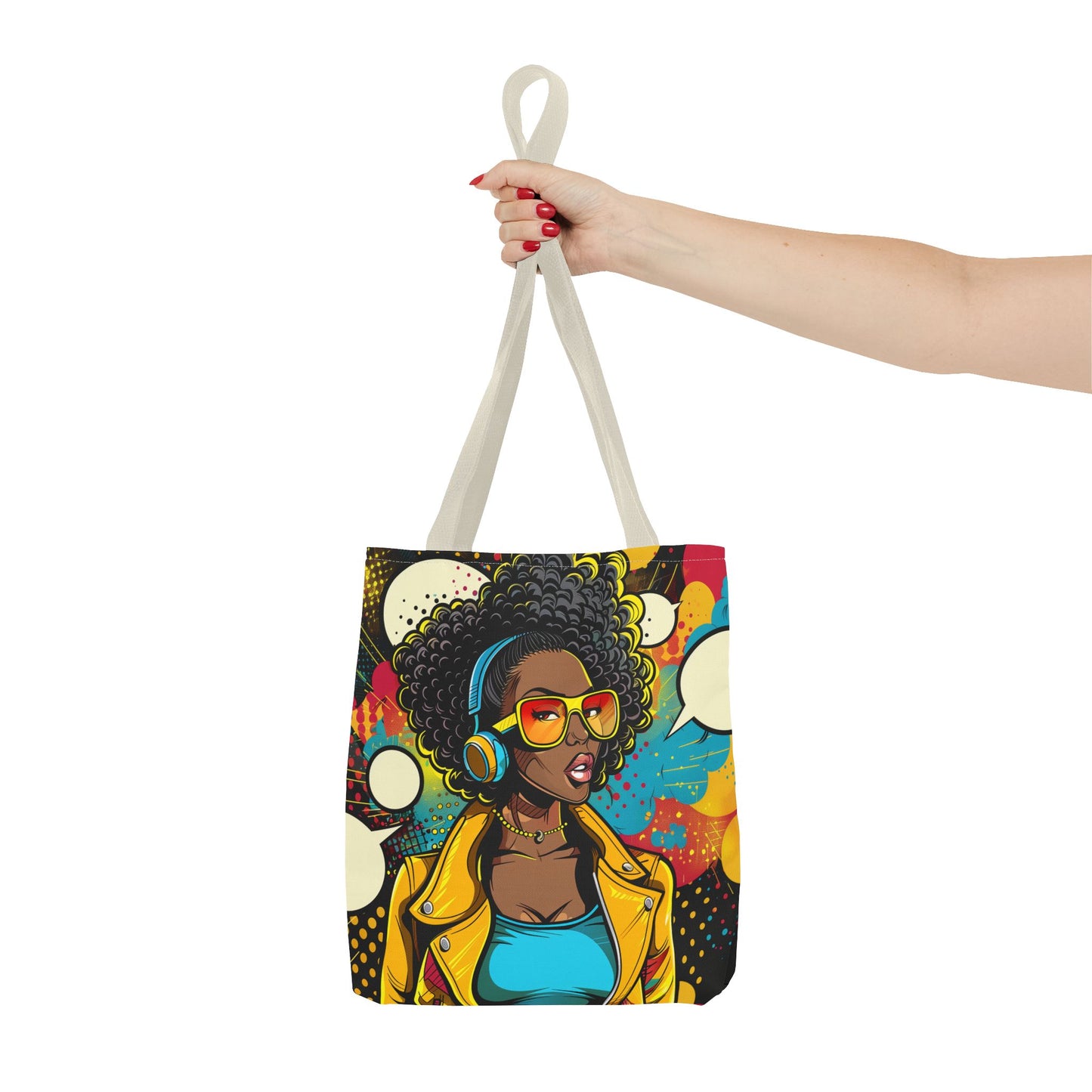 Bold, Colorful Tote Bag (AOP)