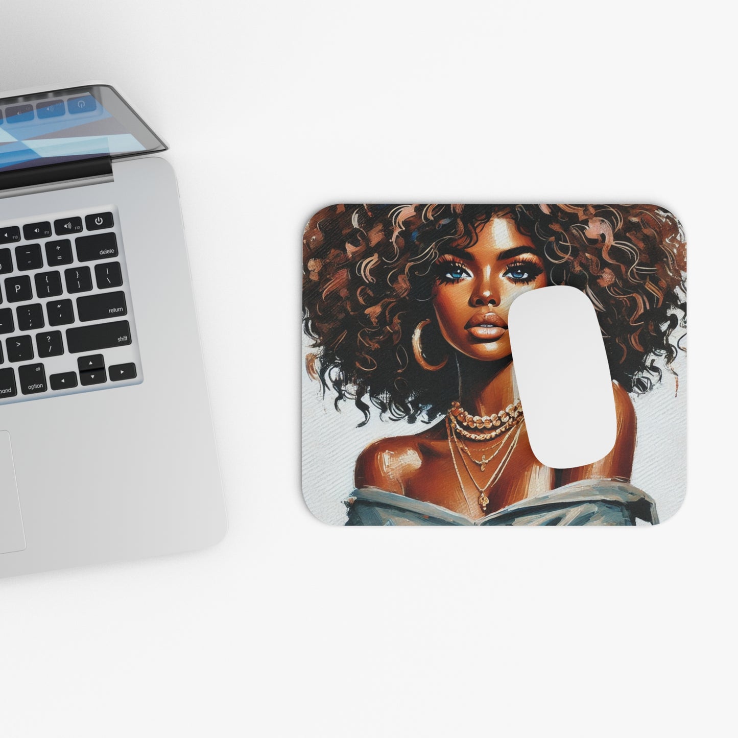 Fierce Elegance Mouse Pad (Rectangle)