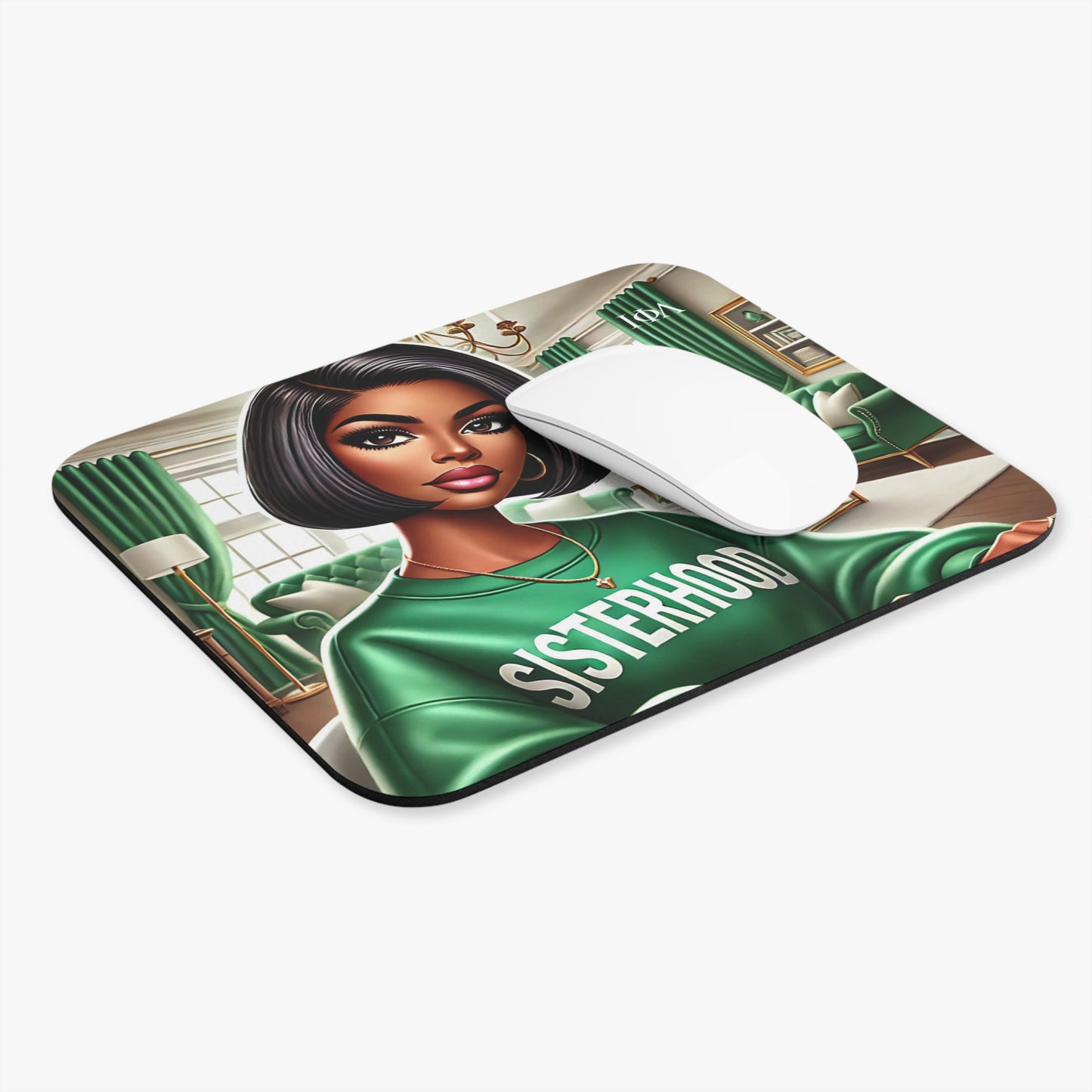 Strong Sorority Sisterhood Vibes Mouse Pad (Rectangle)