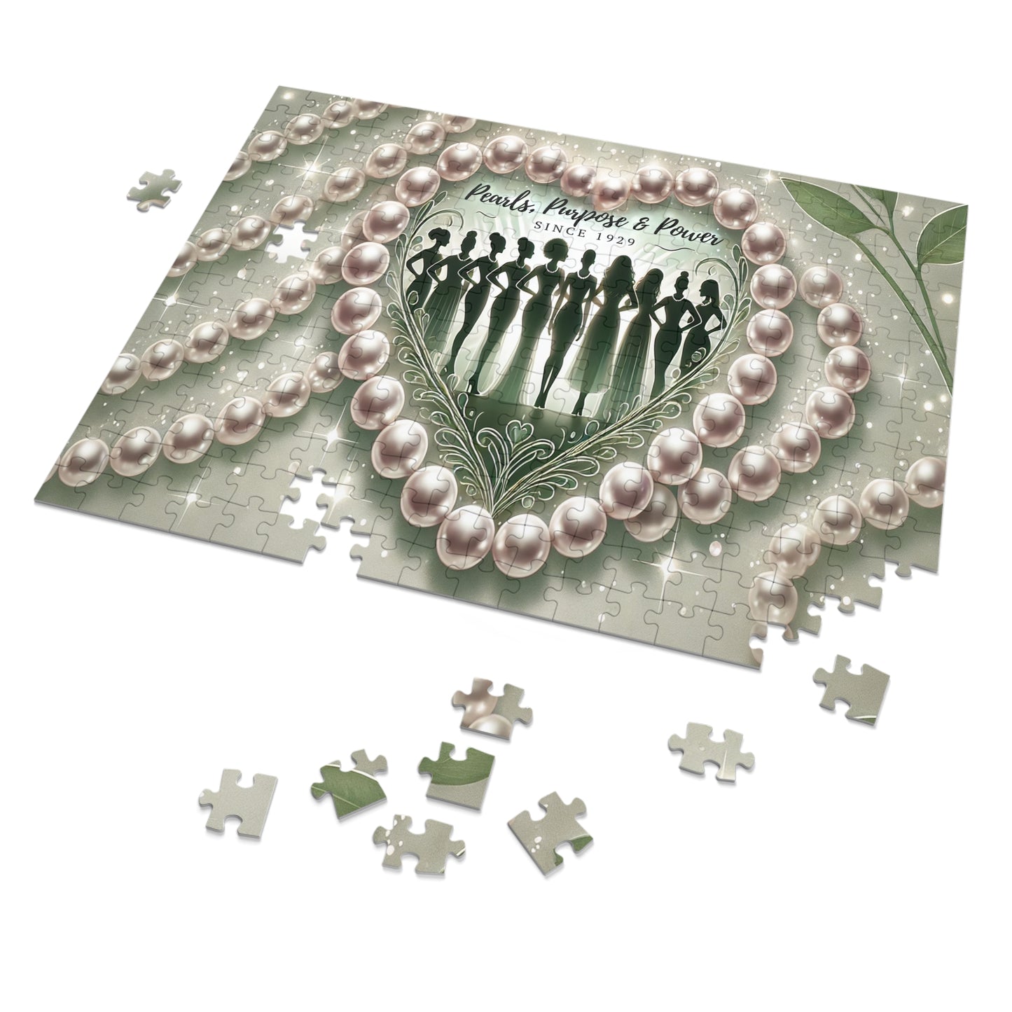 Pearls, Purpose & Power – Iota Phi Lambda Inspired Jigsaw Puzzle with Tin