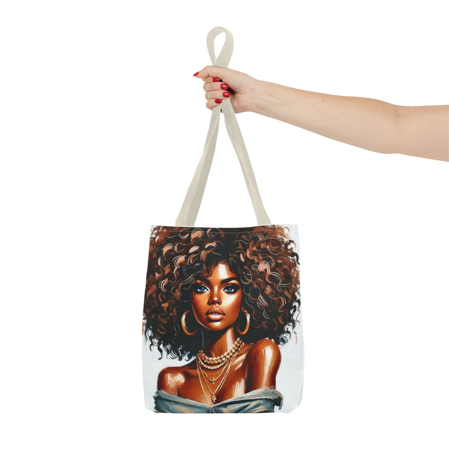 Fierce Elegance Tote Bag (AOP)