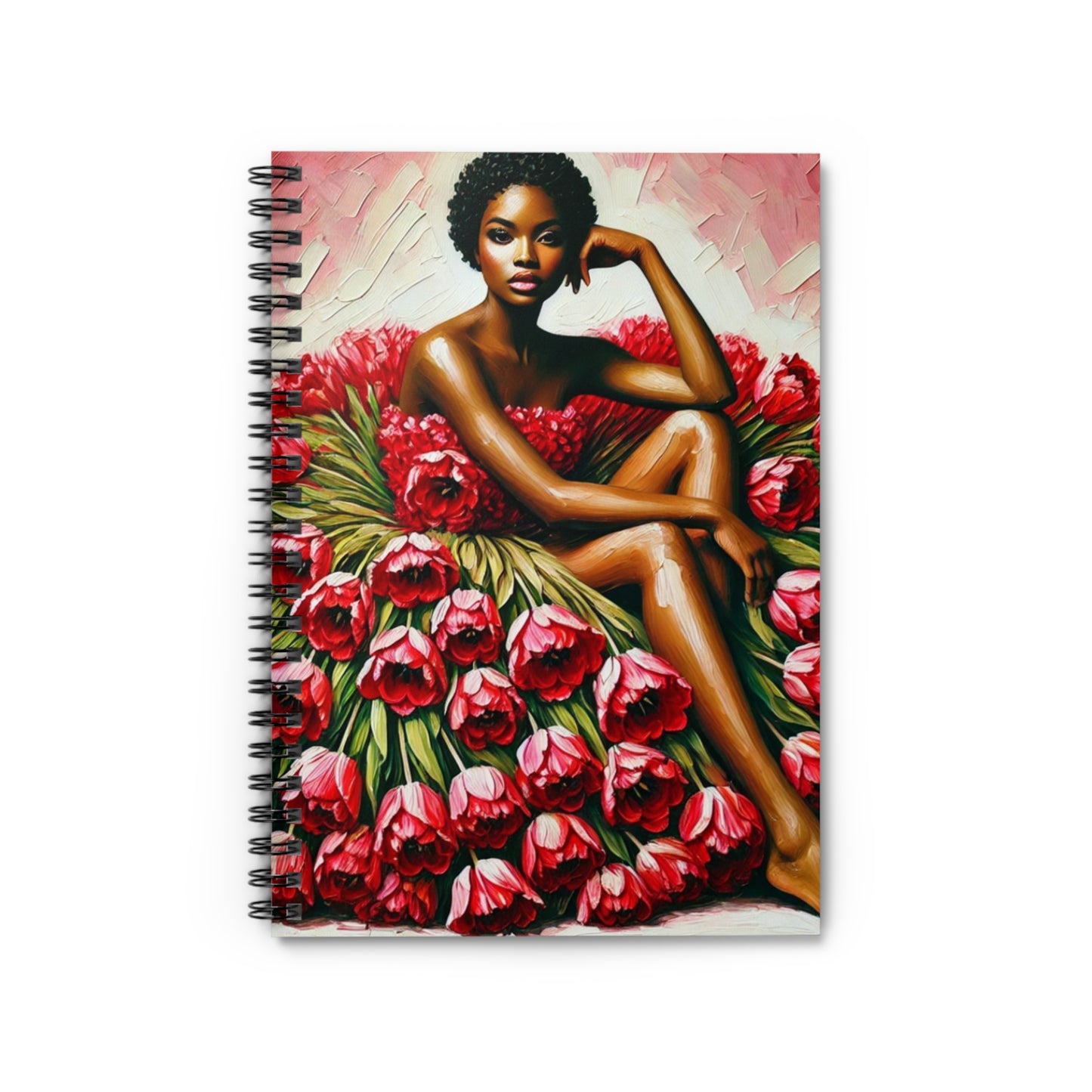 Blossoming Beauty Spiral Notebook - Ruled Line