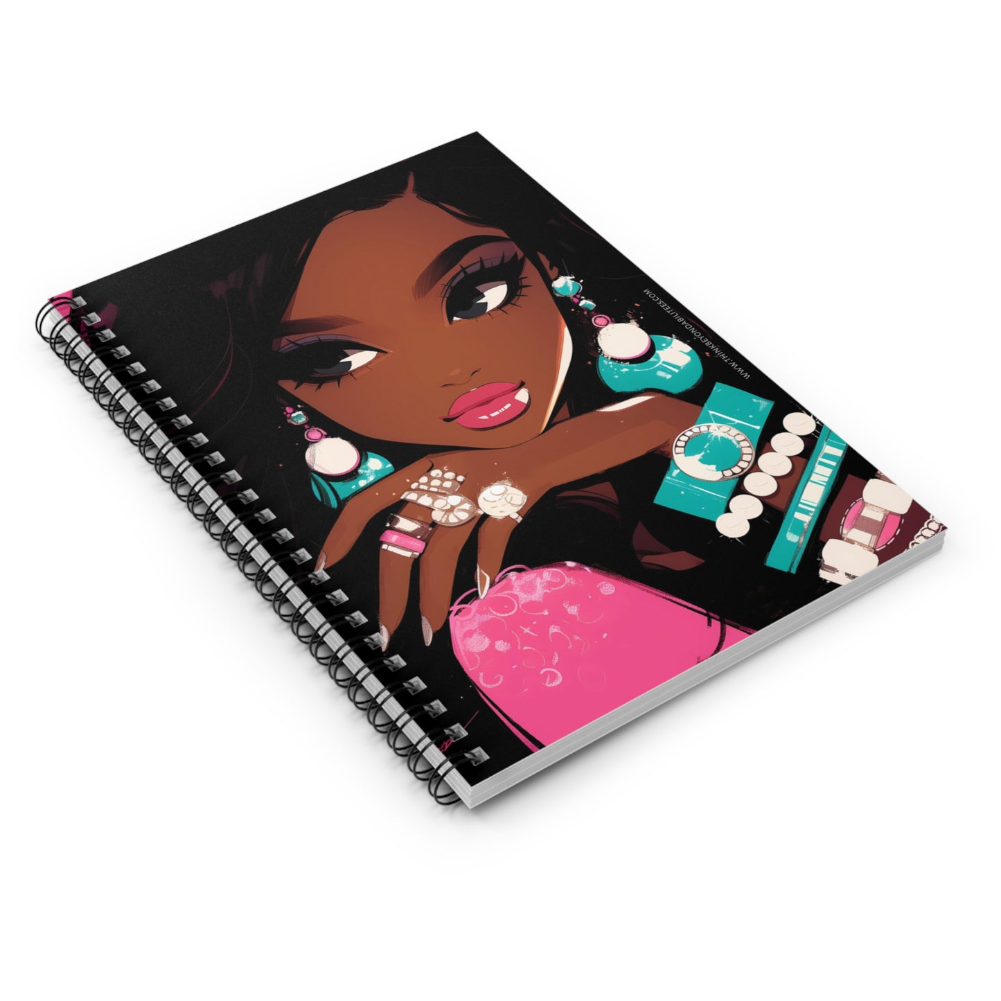 Bold Accessories for the Bold You! Spiral Notebook - Ruled Line