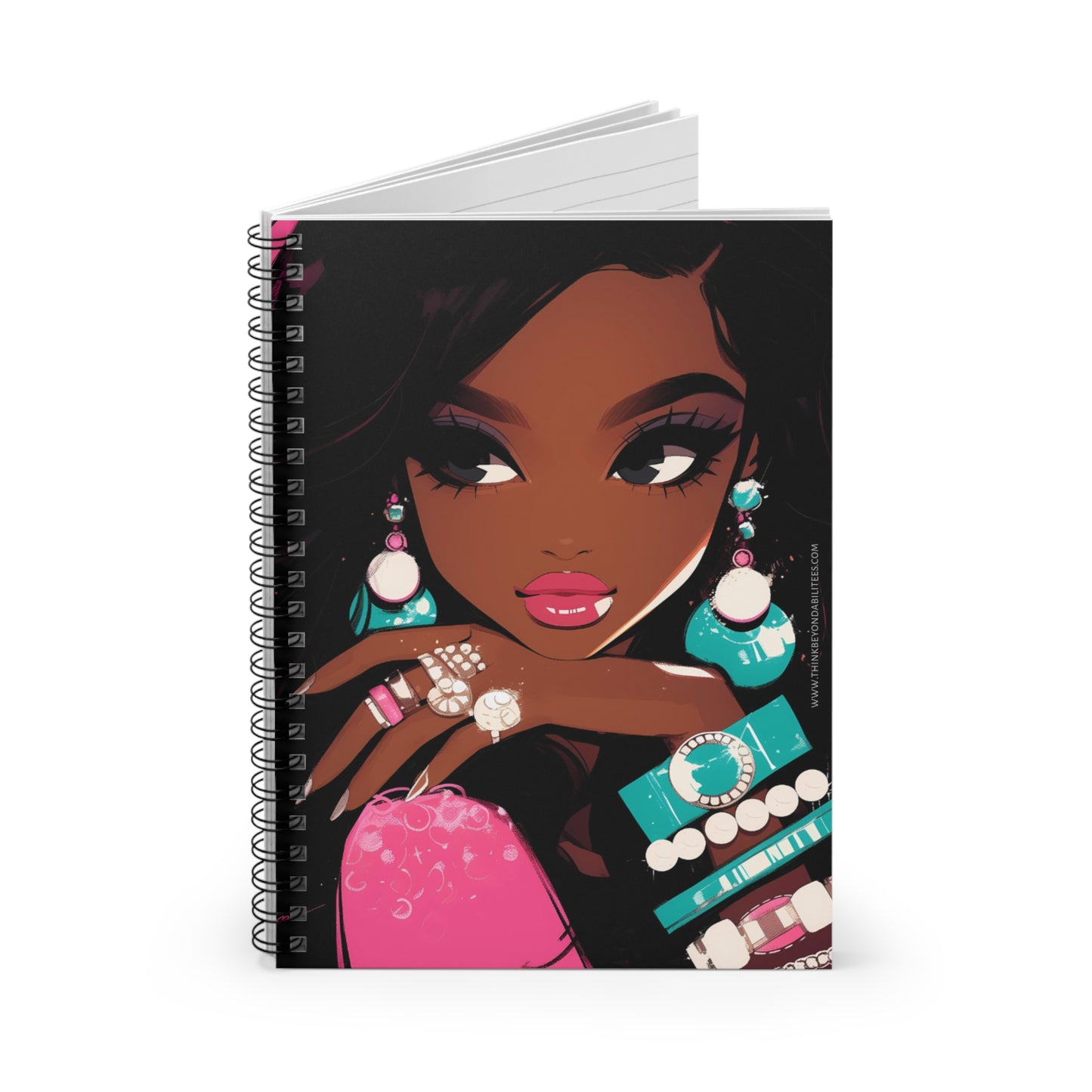 Bold Accessories for the Bold You! Spiral Notebook - Ruled Line