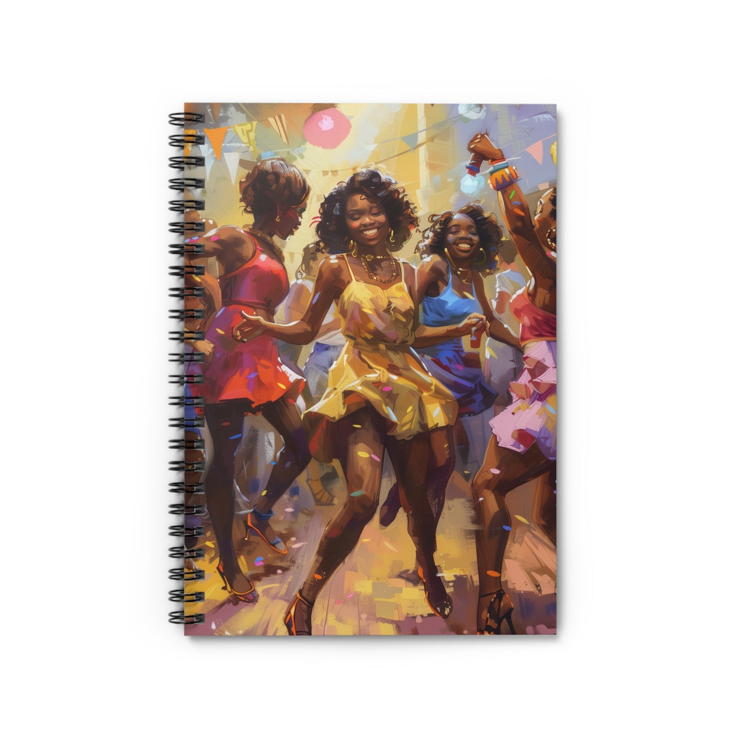 Rhythm & Joy Spiral Notebook - Ruled Line